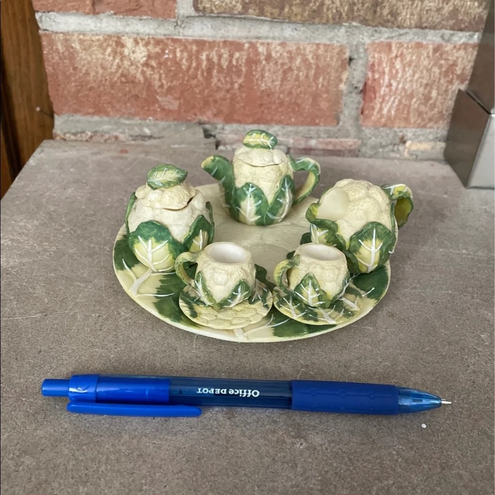 Miniature tea set - Picture 4 of 5